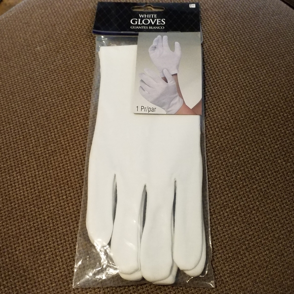 White Gloves. NWT Costume Pinup Novelty - Picture 1 of 7